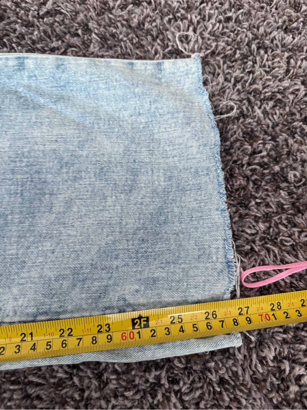 Rag & Bone Andi High-Rise Ankle Wide Leg Cecilia Light Blue Jeans 24 - Picture 11 of 14